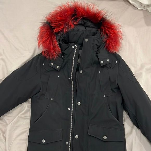 Moose Knuckles Jackets & Blazers - Woman’s Mooseknuckles with Red Fur